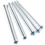 Lot de 5 tubes � ressort pour cintrer les tubes en cuivre et aluminium