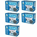 Semin - lot de 5 x 1000 vis auto perceuse pour la fixation des plaques de ptre sur l'ossature - intrieur ...