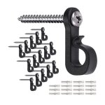 Lot de 50 crochets de suspension pour guirlandes lumineuses de no�l avec vis pour garage, f�te du nouvel ...