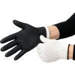 Lot 50 gants en nitrile jetable + 1 paire doublure gants protection coton r�utilisable bbq pit boss