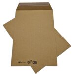 Lot de 500 pochettes c5 162 x 229 mm sans fen�tre kraft 90 gr