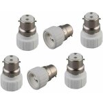 Rhg lot de 6 adaptateurs de lumi�re b22 vers gu10, culot � ba�onnette b22 vers culot gu10 pour culot ...