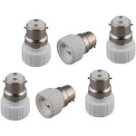 Lot de 6 adaptateurs de lumi�re b22 vers gu10, culot � ba�onnette b22 vers culot gu10 pour culot � douille ...