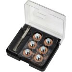 Lot de 6 bouchons + joints + taraud m11x1. 5 pour r�paration carter - hu 2057 - clas equipements