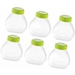 Seb - lot de 6 bouteilles pour yaourt � boire