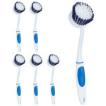 Lot de 6 brosses a vaisselle