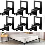 Lot de 6 supports de matelas antid�rapants pour cadre de lit, joints de matelas r�glables, support de ...