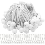 Lot de 75 tendeur elastique cordons �lastiques avec boules sandow elastique boules elastiques pour chapiteaux, ...