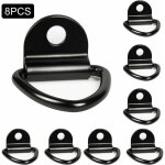 Lot de 8 anneaux d'arrimage robustes pour bateaux, camionnettes, camions, entrep�ts