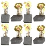 Lot de 8 balais de charbon 0502025007 614367 - 00 5140024 - 30 pour scie � onglet d24000 / dw713 / dw715 ...