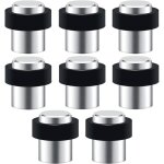 Lot de 8 but�e de porte sol, hauteur 45mm, arr�ts de portes en acier inoxydable avec vis, butoir porte ...