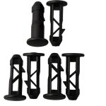 Lot de 8 goupilles � charni�re en plastique pour couvercle de poubelle wheelie - fixations flexibles ...