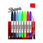 Lot de 8 marqueurs � double pointe sharpie - i - s2065409