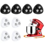 Lot de 8 roulettes auto - adh�sives, mini - roues, roulettes pivotantes universelles � 360�, petites ...