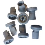 Lot de 8 roulette panier sup