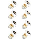 Jn. songs - lot de 8 roulette porte coulissante douche porte coulissante roulement de rechang - 25mm