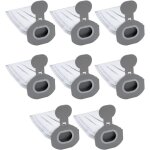 Lot de 8 sacs d'aspirateur fp7 pour vorwerk, sacs d'aspirateur compatibles avec vorwerk kobold vk7 fp7, ...