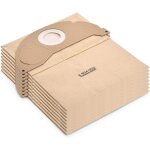 Lot de 8 sacs filtrants en papier pour aspirateur k�rcher 6. 904 - 322. 0 compatible avec les sacs wd2 ...