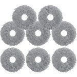 Lot de 8 serpill�res pour roborock q revo / qrevo pro / qrevo s / qrevo maxv / qrevo plus, lingettes ...