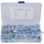 Vurahome - lot de 80 colliers de serrage galvanis�s � double oreille pour carburant et air