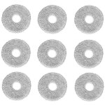 Lot de 9 chiffons de nettoyage pour aspirateurs dreame l40s pro ultra / x50 ultra / l50 pro ultra