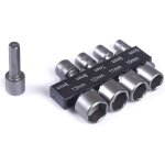 Lot de 9 forets � douille de 5 � 13 mm, jeu de douilles � embouts, pour perceuse � queue hexagonale 1 ...