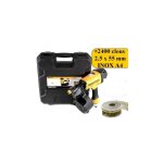 Lot bardage bostitch n66c - 2 - e cloueur + 2450 clous 2. 5 x 55mm inox a4