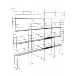 Lot �chafaudage de ma�on m49 expert 130m� tubesca comabi