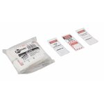 Lot d'étiquettes pour 50 cadenas fr / gb / es - thirard Lot d'étiquettes pour 50 cadenas fr / gb / es - thirard