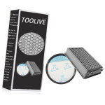 Lot de filtres hepa de rechange pour aspirateur rowenta compact power xxl ro4811ea ro4871ea ro4855ea ...