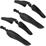 Lot garde - boue, set de 2, protection avant et arri�re, roues avec 24 - 28 pouces, pour diff�rentes ...