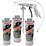 Oc - pro ? lot de pistolet � blackson avec 3 cartouches anti gravillon 1kg ? flexible 500mm ? rev�tement ...