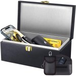Lot de xl bo�te anti rfid + 2 etuis anti rfid cl� voiture portable (m + l), 22 x 13 x 10, 5 cm boitier ...