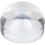 Loupe 6x, loupe d�me 3, 07 pouces 78 mm, loupe de lecture optique en acrylique, pour les personnes �g�es ...