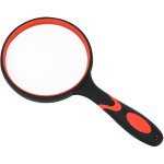 Loupe de lecture portable 5x pour personnes �g�es et enfants ? loupe en verre v�ritable 100 mm (4 pouces) ...
