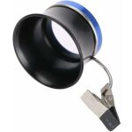 Vurahome - loupe � pince 10x pour lunettes, loupe professionnelle en alliage d'aluminium pour m�caniciens, ...