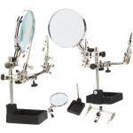 Loupe avec pince outil de rparation de soudure de bureau pivotant