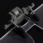Loupe de style lunettes 2x avec clip pour la lecture