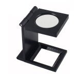 Loupe de table compte - fils , pliable compteur de fils en m�tal , grossissement de 10x , loupe de lecture ...