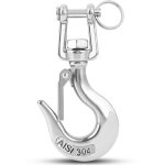 Lourd devoir crochet de levage chargez le remorquage cha�ne de levage crochet de s�curit� treuil remorque ...