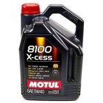 Lubrifiant huile moteur motul 8100x - cess 5w40 acea a3 / b4 bidon 5l