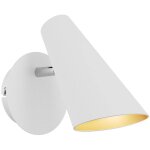 Applique murale  intensit variable 'wibke' en mtal pour salon & salle  manger