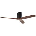 Lucande - ventilateur de plafond 'vindur' en m�tal pour chambre � coucher