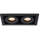 Lucide - chimney spot encastr. - noir