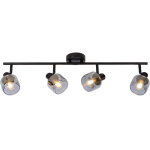 Bjorn spot plafond - noir - 4xe14