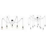 Suspension type araignee multi douilles silicone lucide fix 46897087 46897087 46897087 46897087 46897087 ...