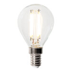 Luedd - ampoule led e14 � intensit� variable en 3 �tapes p45 transparente 5w 470 lm 3000k