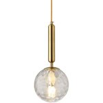Lumi�re ondul�e verre moderne or nordique luminaires suspensions d�coration de maison lampe boule en ...
