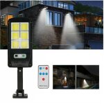 Lumiere de route panneau solaire photovoltaque capteur 120 led cob 5195