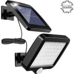 Lumi�re solaire ext�rieure avec d�tecteur de mouvement 56 led, lumi�re solaire de jardin �tanche ip65 ...
